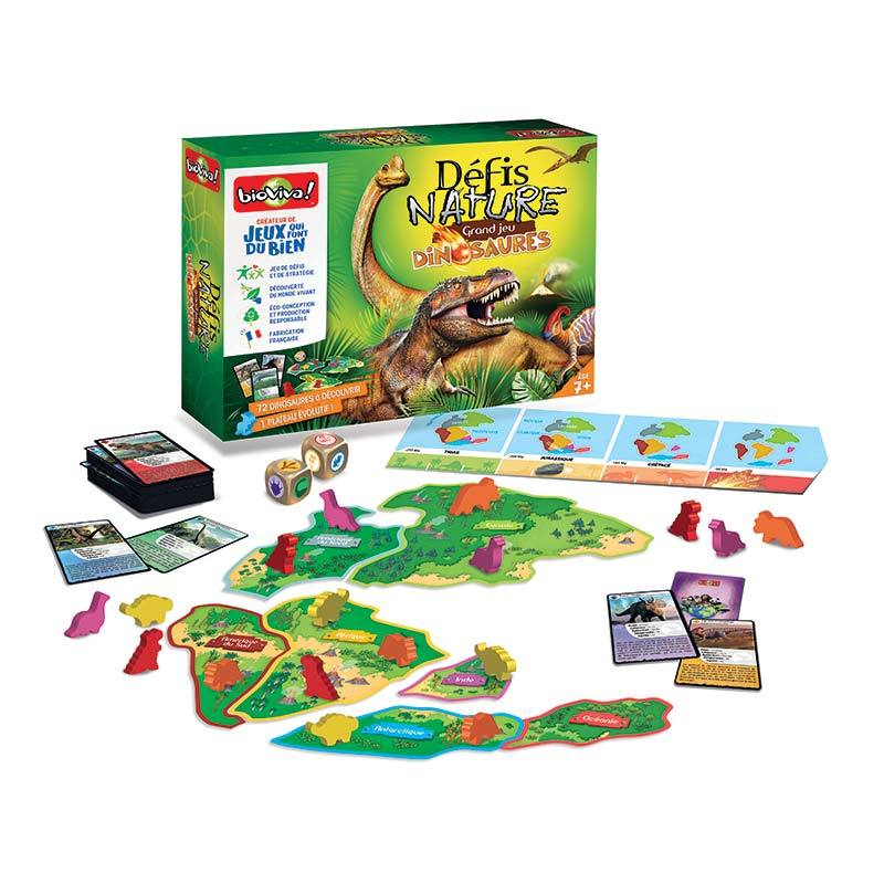 Bioviva -- Défis nature grand jeu dinosaures